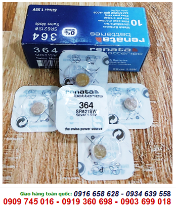 Pin Maxell SR621SW-364 silver oxide 1.55v chính hãng Made in Japan